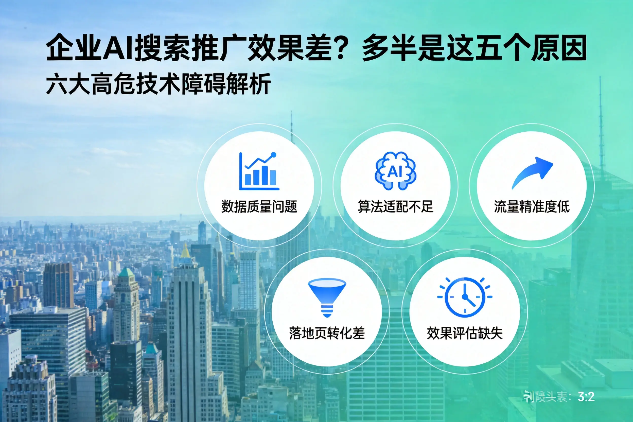 印台企业AI搜索推广效果差?多半是这五个原因